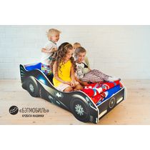Детская кровать-машина «Бэтмобиль»