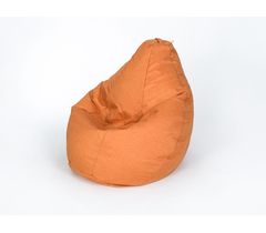 Кресло-мешок "Груша" рогожка оранжевая