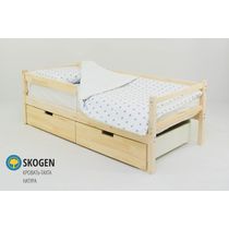 Деревянная кровать-тахта «Svogen натура»