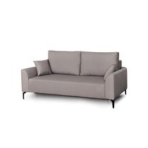Берген 2 прямой диван-кровать (вариант 3) тик-так бежевый