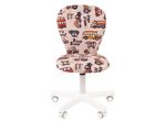 Кресло Chairman Kids 105 white автобусы