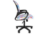 Кресло Chairman Kids 103 black единорог