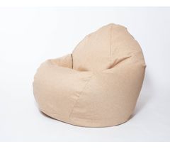 Детское кресло-мешок "МАКСИ" рогожка песочный