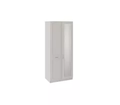 Шкаф для одежды с 1 глухой и 1 зеркальной дверью Сабрина СМ-307.07.021