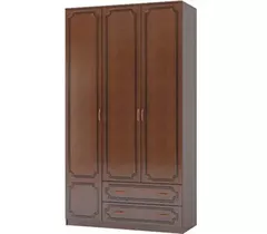 Лакированный Шкаф для платья и белья ШР-3