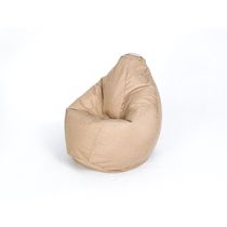 Кресло-мешок "Груша" рогожка песочная