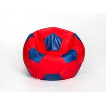 Кресло-мешок "Мяч" Оксфорд красно-синий