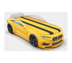 Кровать-машинка Romack Romeo-M 3D желтый