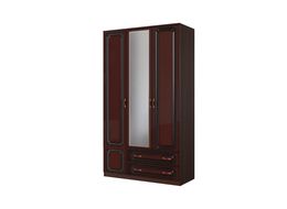 Лакированный Шкаф для платья и белья ШР-3