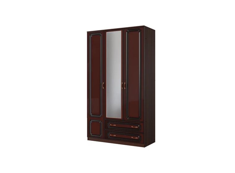 Лакированный Шкаф для платья и белья ШР-3
