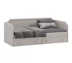 Кровать с мягкой обивкой и ящиками Кантри Тип 1 (900) - ТД-308.12.02