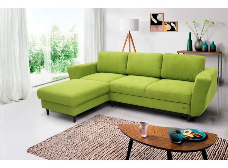 Диван угловой Томас с широкими подлокотниками