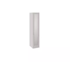 Шкаф для белья с 1 зеркальной дверью с опорой Сабрина СМ-307.07.011-01